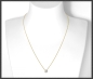 Preview: Brillant Collier aus 585 Gelbgold; 1,30ct, Si2